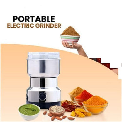 Electric Smash Machine, Multifunction Small Food Grinder Grain Grinder, Portable Coffee Bean Grinder